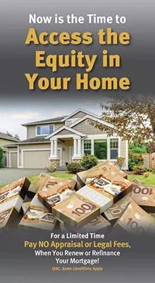 financial brochure cover